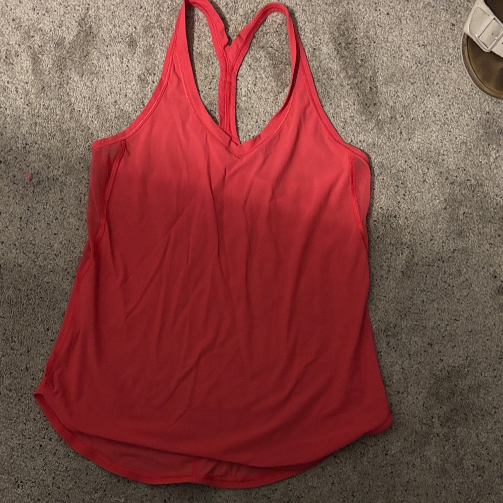 lululemon athletica Coral Tank Top